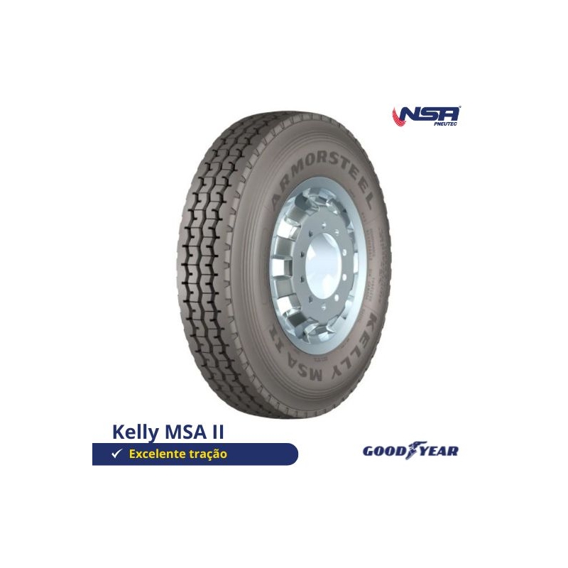 Foto Pneu 295/80R22,5 KELLY MSA II 152/148K H